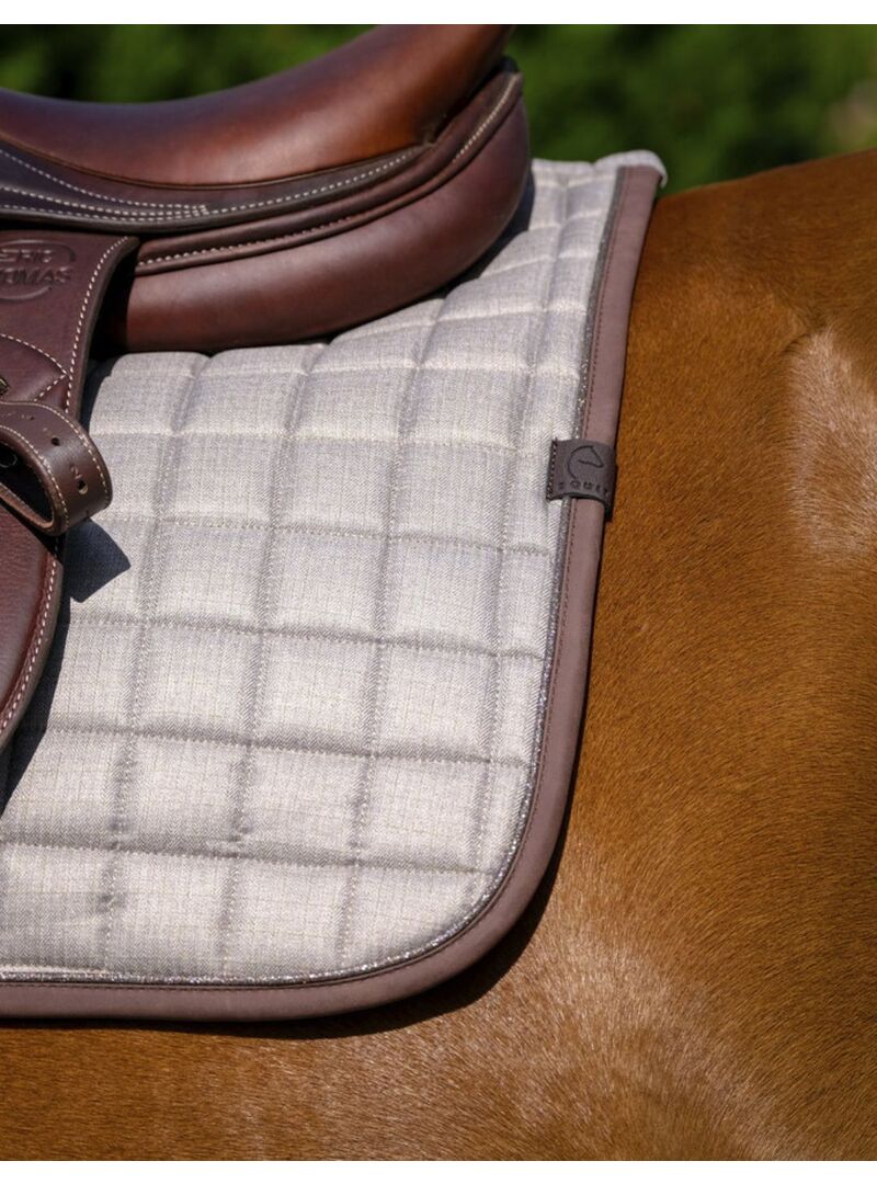 Mantilla Equithème “Chic” Marrón - Equitheme (5)