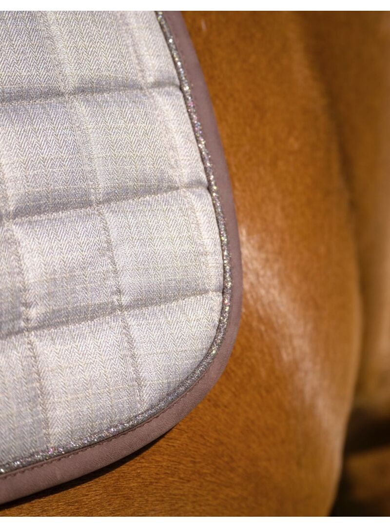 Mantilla Equithème “Chic” Marrón - Equitheme (3)