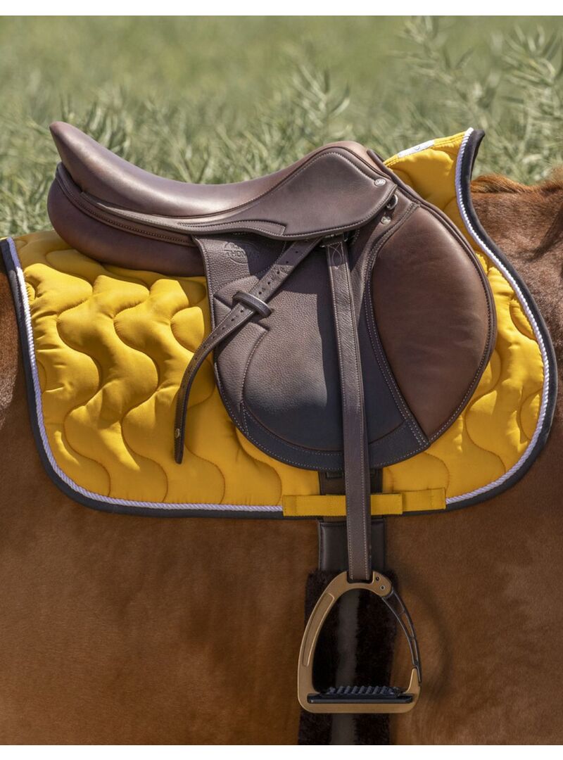 Mantilla Equithème "Polyfun" Amarillo/Negro - Equitheme (2)