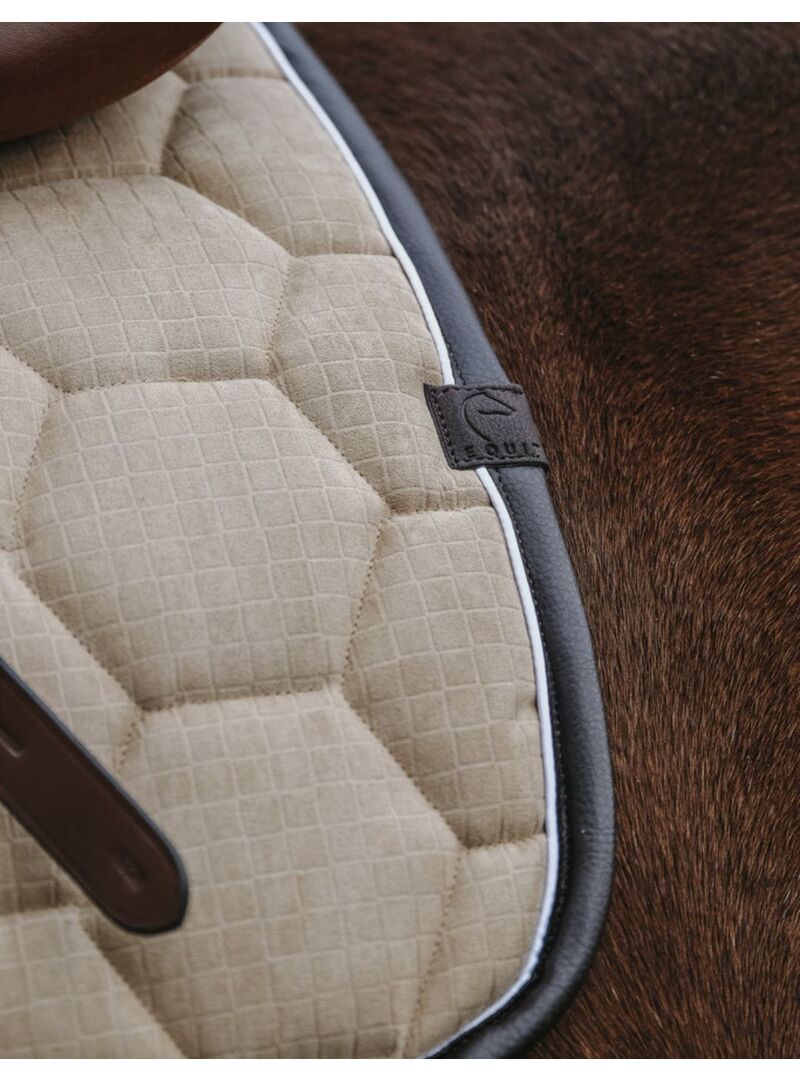 Mantilla Equithème “Quadri” Beige - Equitheme (2)