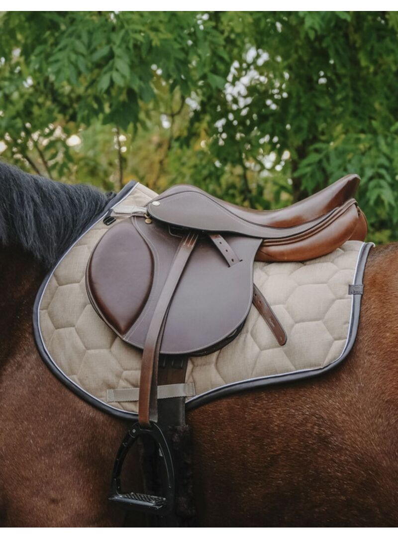 Mantilla Equithème “Quadri” Beige - Equitheme (3)