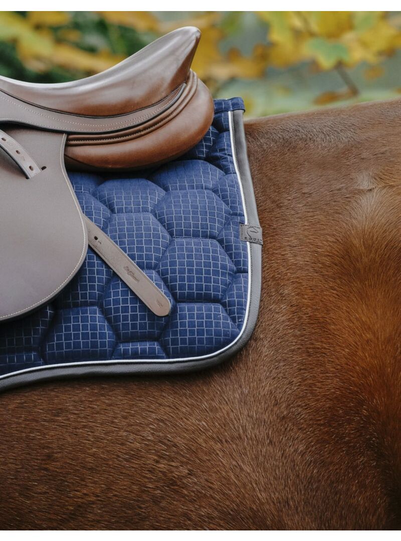 Mantilla Equithème “Quadri” Marino - Equitheme (2)