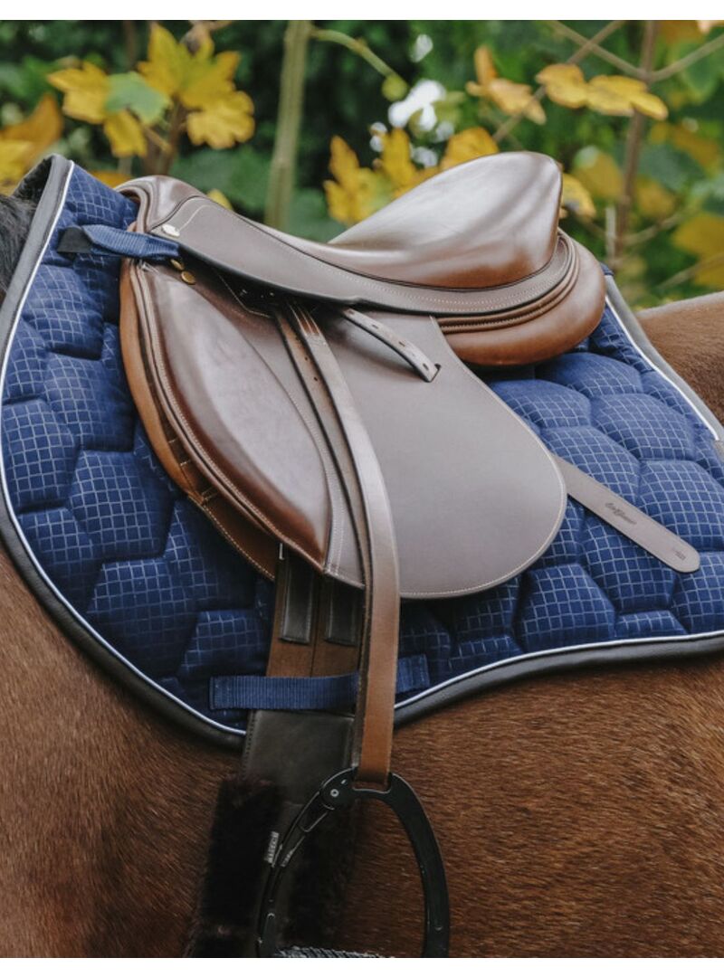 Mantilla Equithème “Quadri” Marino - Equitheme (4)