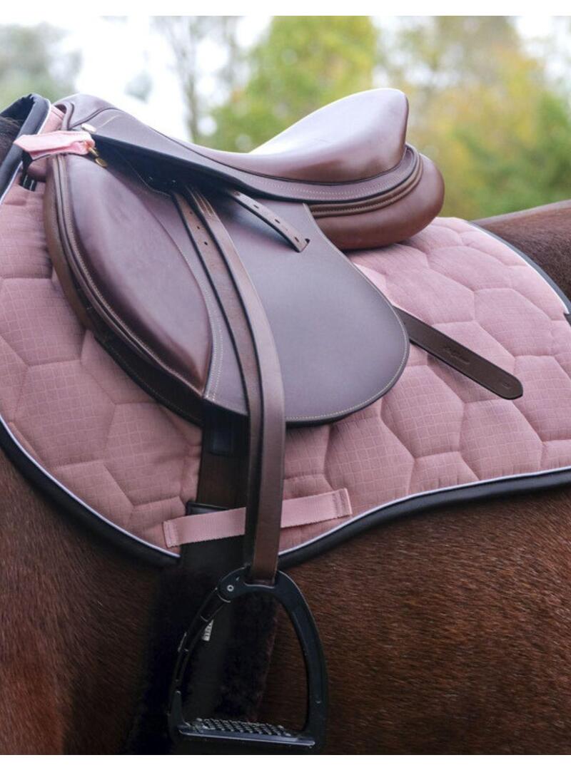Mantilla Equitheme Quadri Rosa - Equitheme (3)