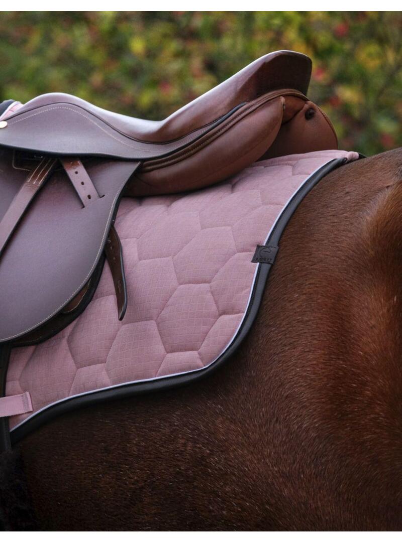 Mantilla Equitheme Quadri Rosa - Equitheme (4)
