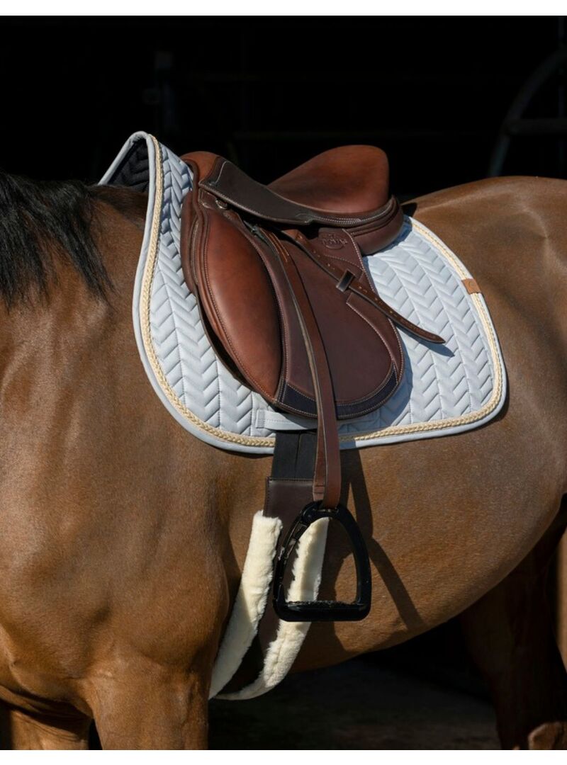 Mantilla Equithème "Softy" Gris - Equitheme