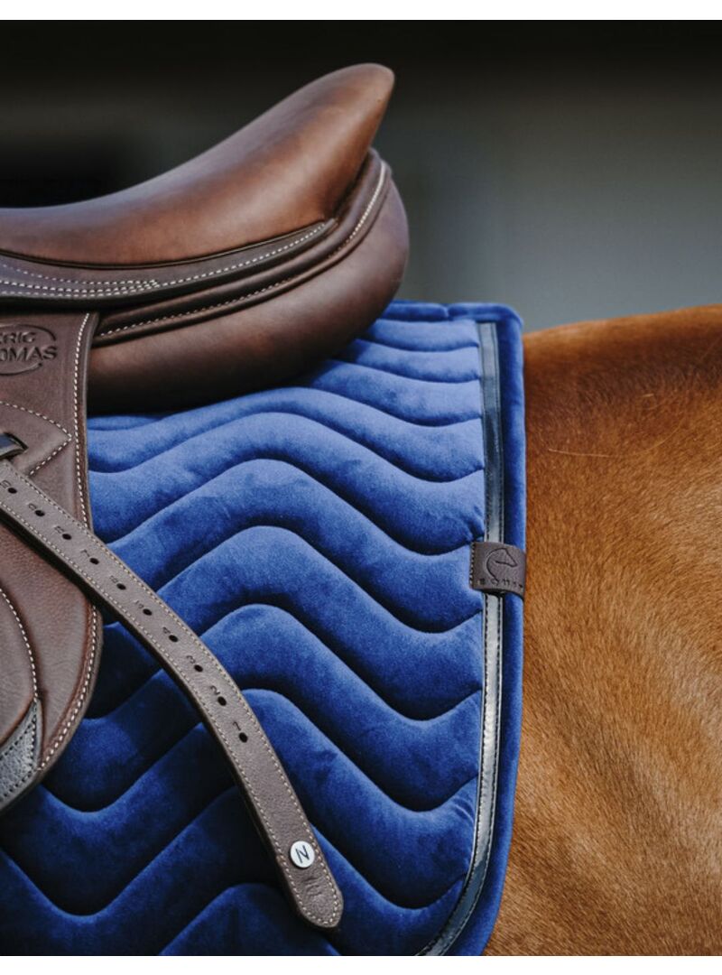 Mantilla Equothème "Glossy" Marino - Equitheme