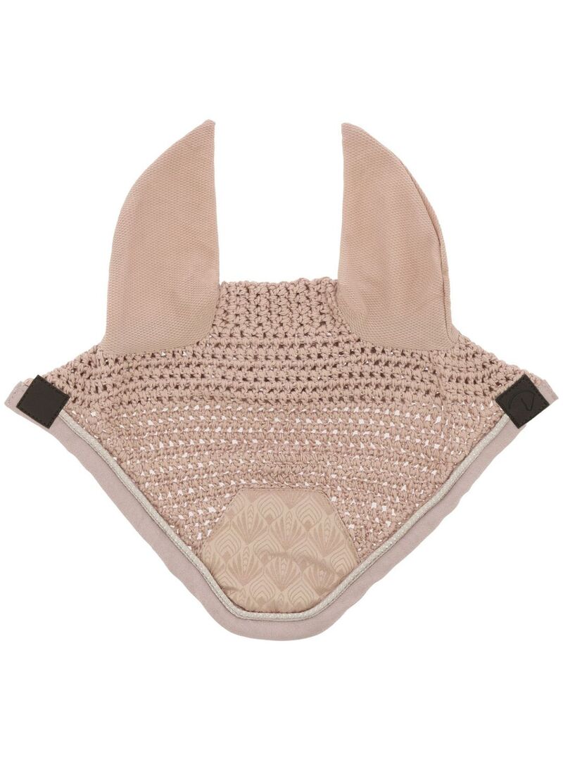 Orejeras Antimoscas Equithème “Brocart” Rosa - Equitheme