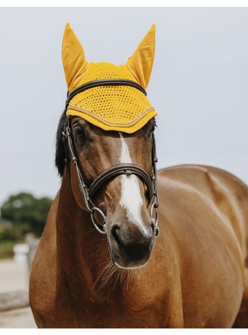 Orejeras Antimoscas Equithème “Hexalight” Amarillo - Equitheme (2)