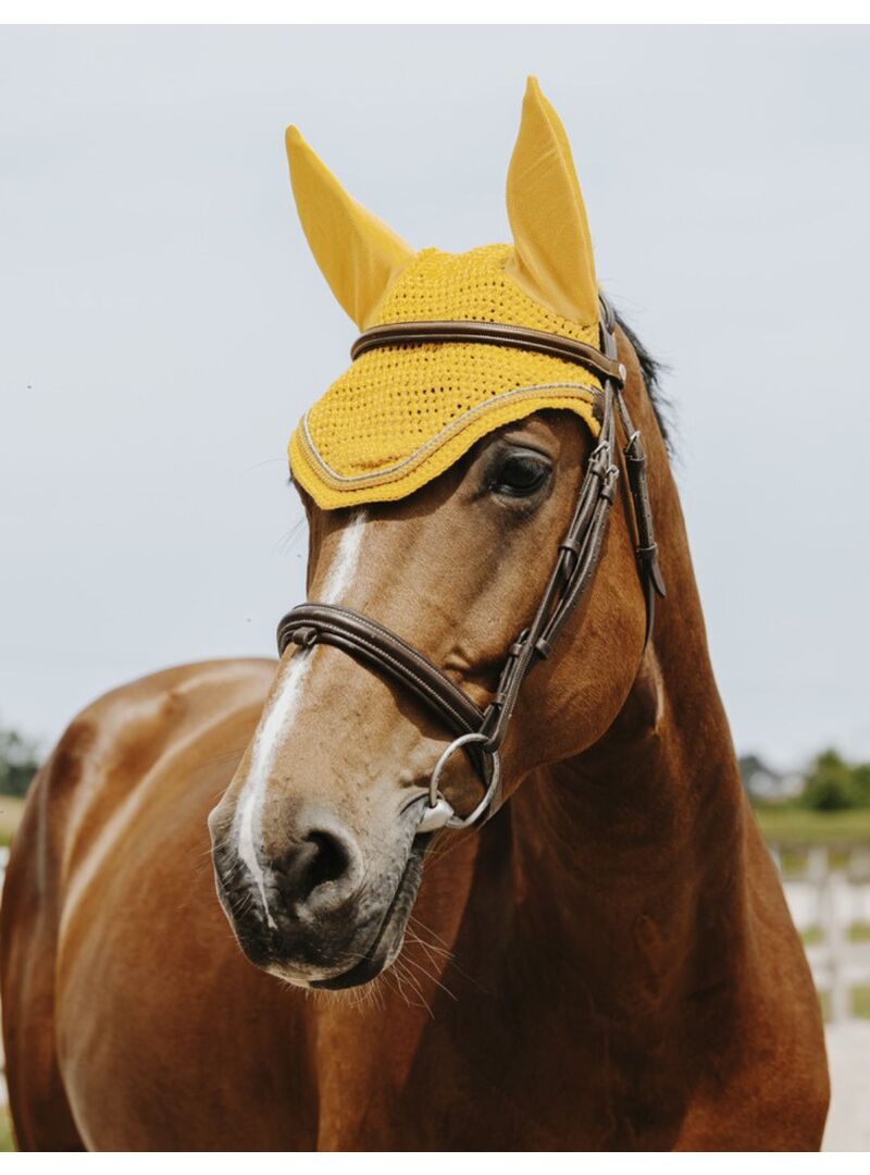 Orejeras Antimoscas Equithème “Hexalight” Amarillo - Equitheme (5)