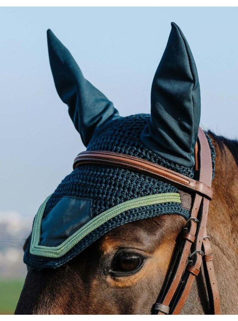 Orejeras "Bagde" Equithème Verde Oscuro - Equitheme (2)
