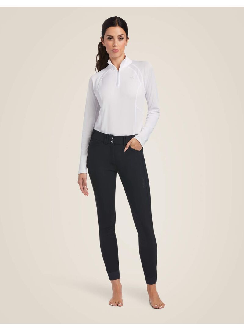 Pantalón Ariat Tri Factor Grip Knee Rodilla Patch Negro - Ariat (3)