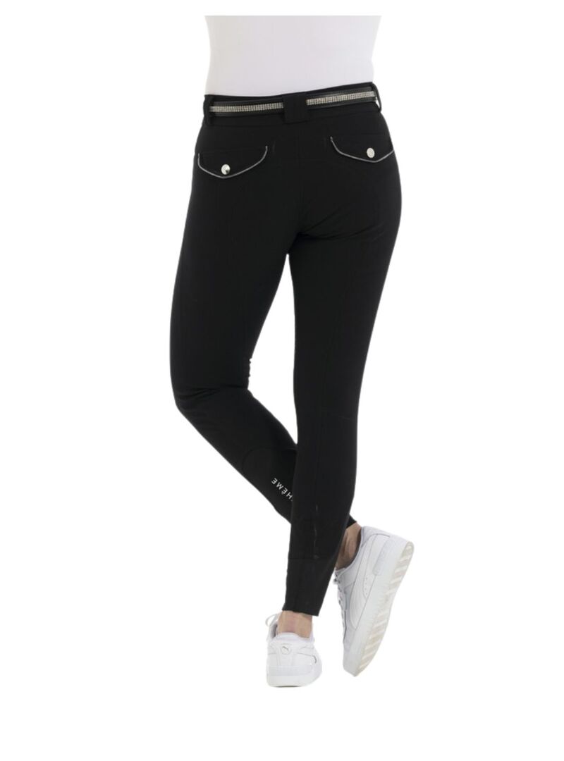 Pantalón Equithème “Belinda” Mujer Negro - Equitheme (5)