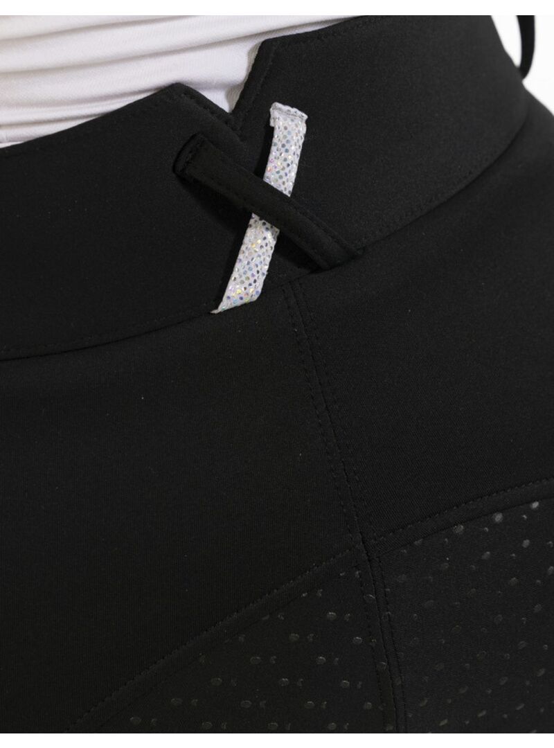 Pantalón Equithème “Claudine” con Culera de Silicona Mujer Negro - Equitheme (3)