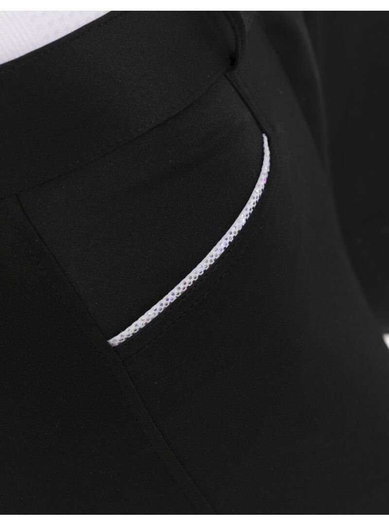 Pantalón Equithème “Claudine” con Culera de Silicona Mujer Negro - Equitheme (4)