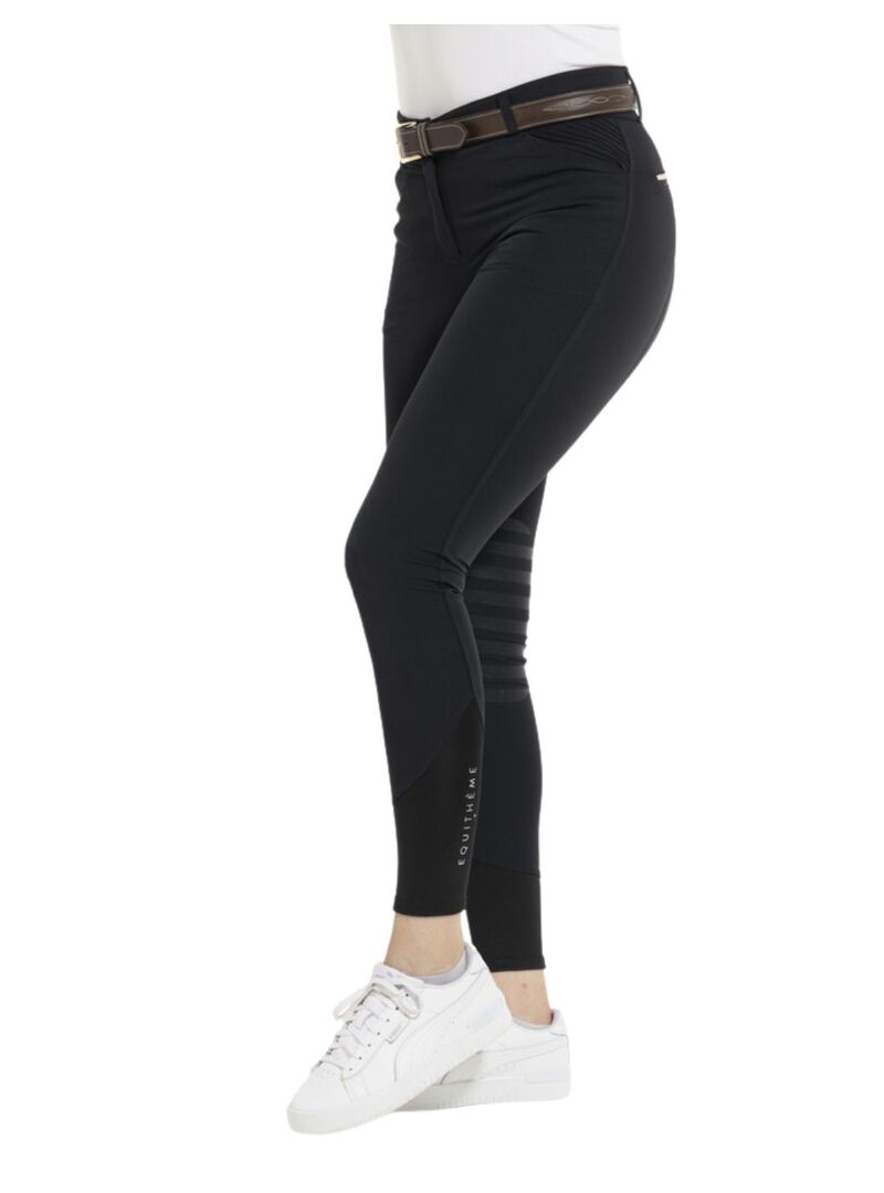 Pantalón Equithème “Josephine” Mujer Negro - Equitheme (2)