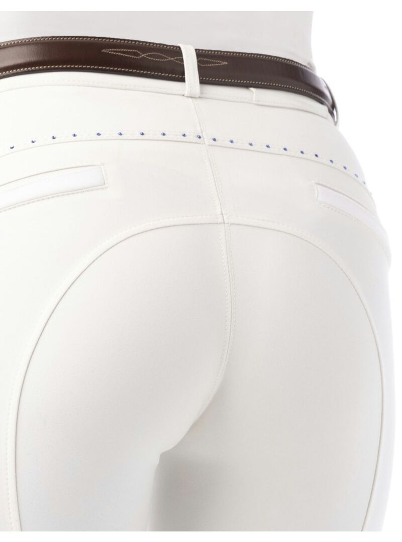 Pantalón Equithème Junior “Safir”  Blanco/Azul - Equitheme (4)