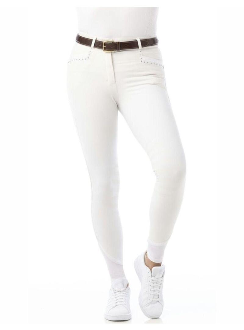 Pantalón Equithème Junior “Safir” Negro/Azul - Equitheme (9)