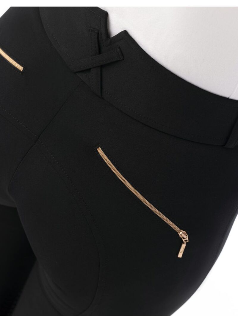 Pantalón Equithème “Kenya” Mujer Negro - Equitheme (6)