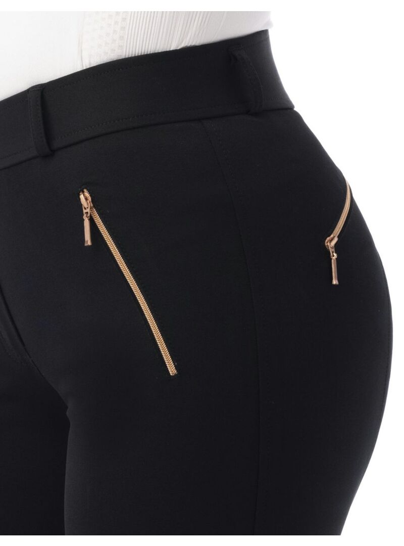 Pantalón Equithème “Kenya” Mujer Negro - Equitheme (7)
