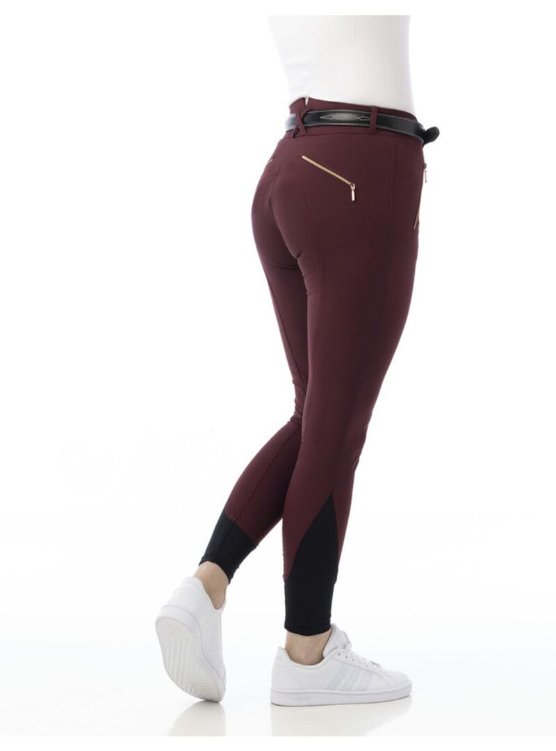 Pantalón Equithème “Kenya” Mujer Ciruela - Equitheme (4)