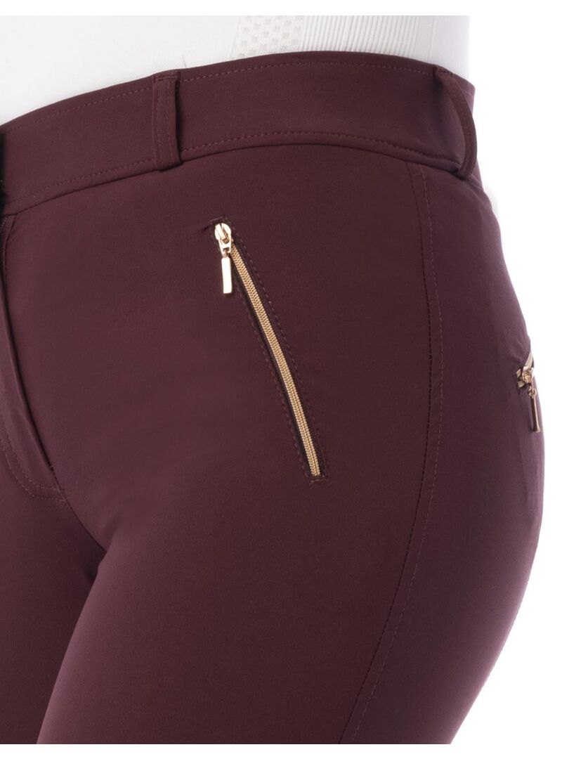 Pantalón Equithème “Kenya” Mujer Ciruela - Equitheme (6)