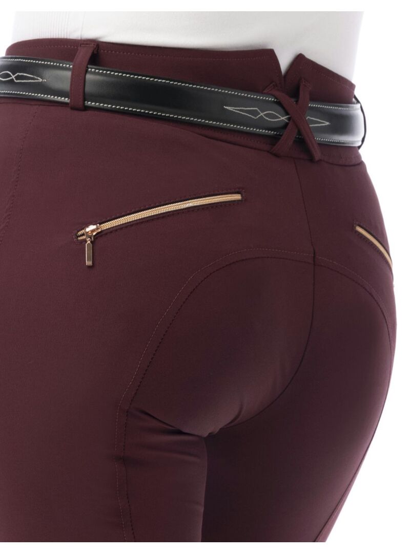 Pantalón Equithème “Kenya” Mujer Ciruela - Equitheme (7)