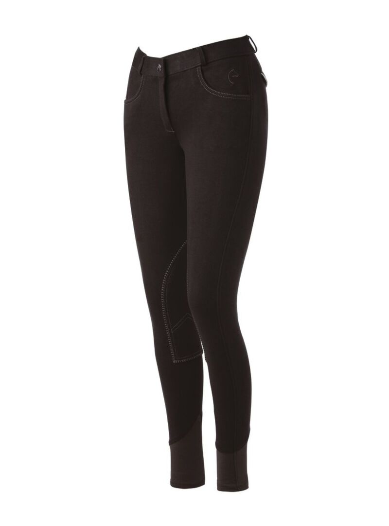 Pantalón Equithème “Pro” Junior Antracita/Blanco - Equitheme