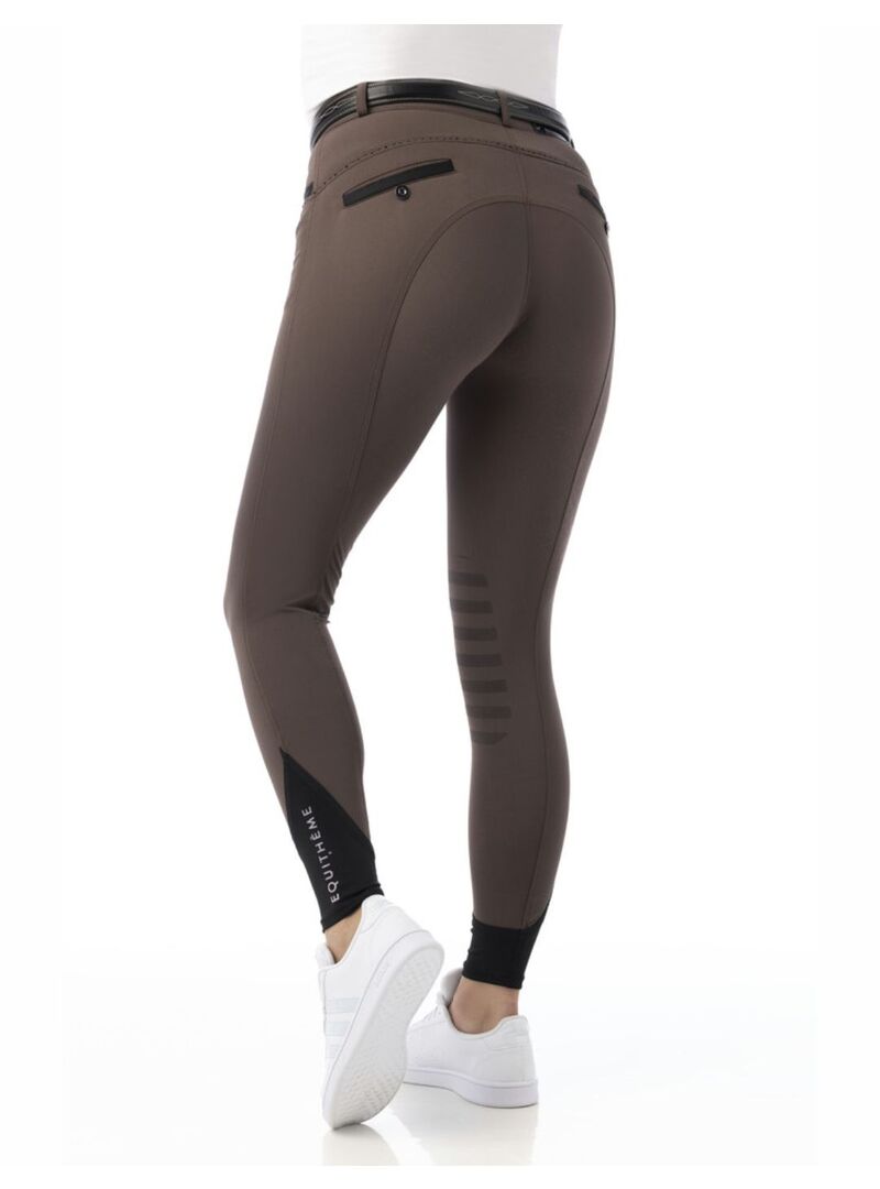 Pantalón Equithème “Safir” Mujer Marrón/Negro - Equitheme (2)