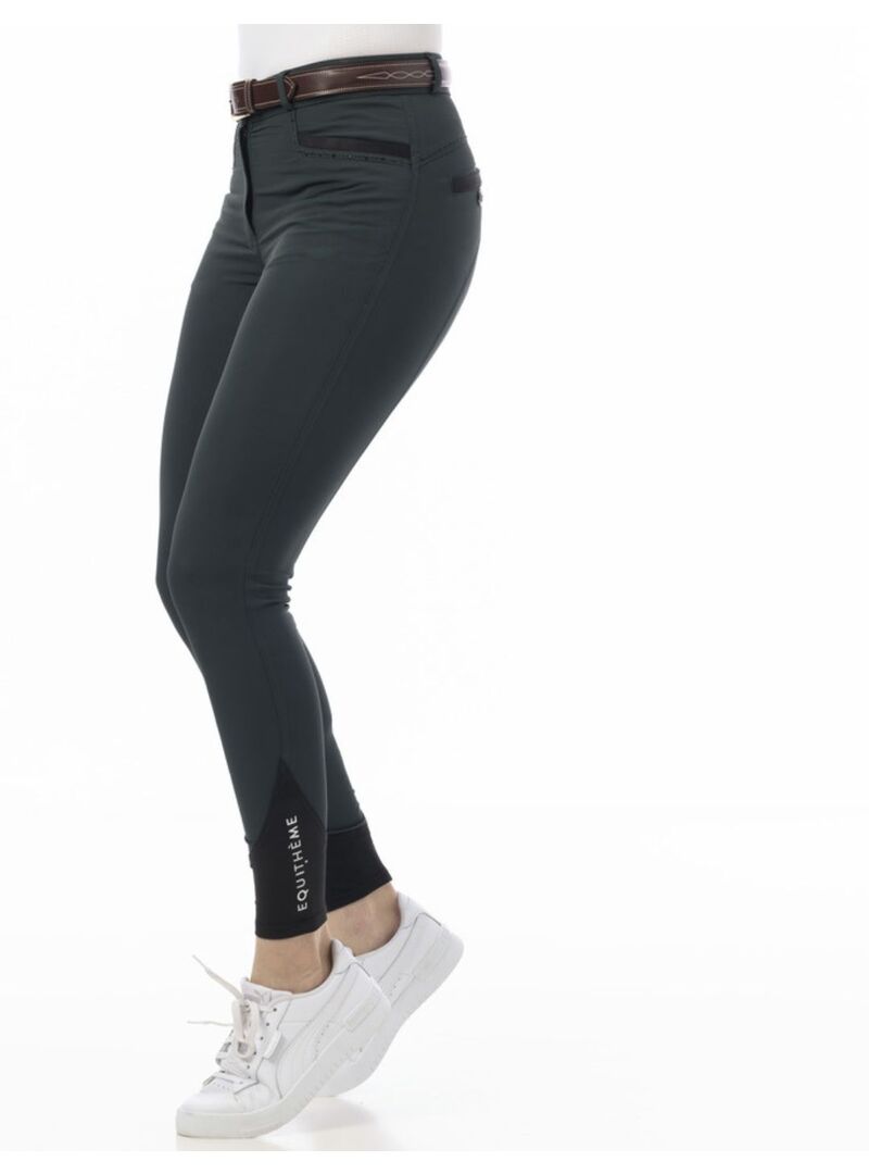 Pantalón Equithème “Safir” Mujer Blanco/Azul - Equitheme (5)