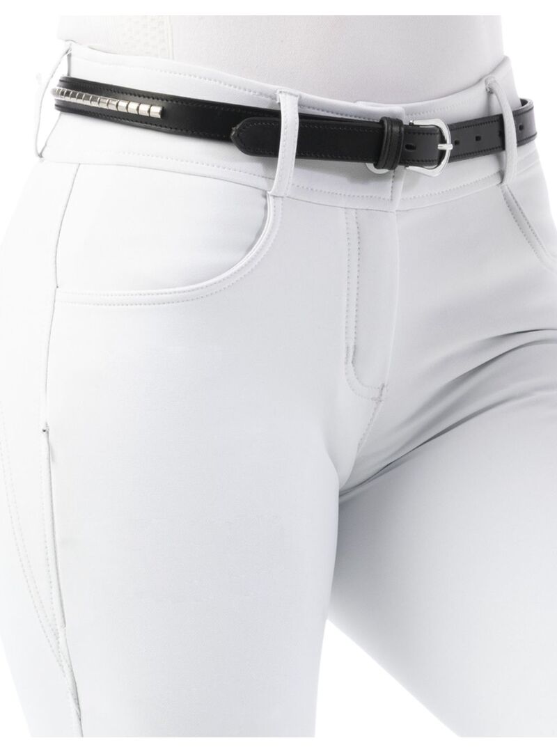 Pantalón Push-Up Equithème “Bella” Mujer Blanco - Equitheme (4)