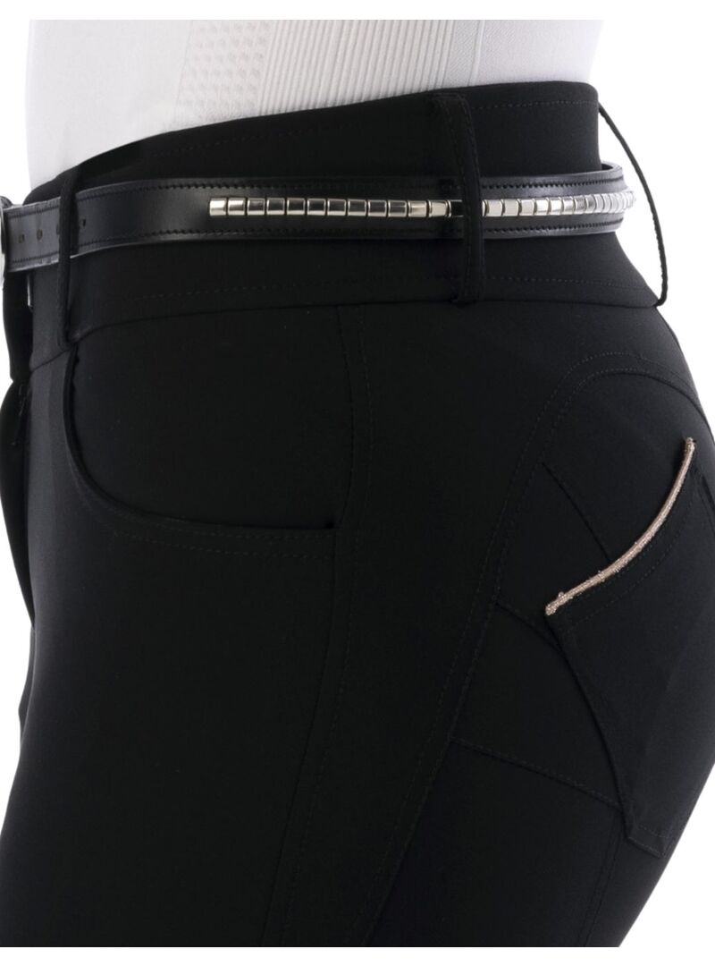 Pantalón Push-Up Equithème “Bella” Mujer Negro - Equitheme (3)