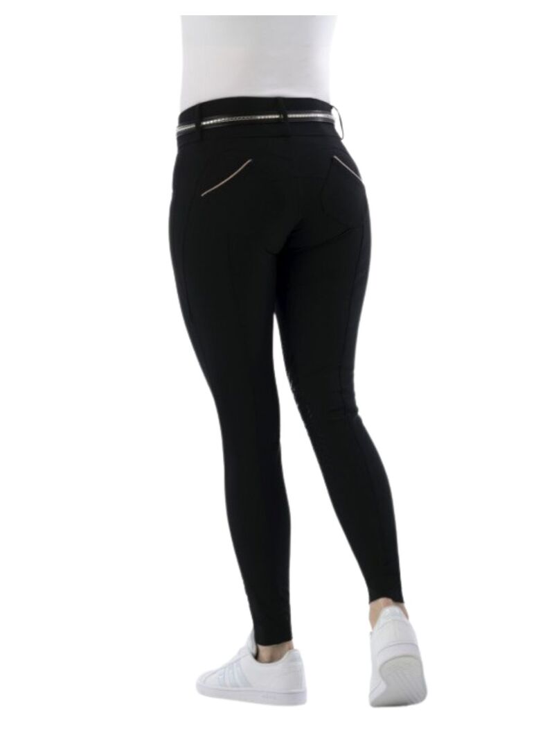 Pantalón Push-Up Equithème “Bella” Mujer Negro - Equitheme (2)