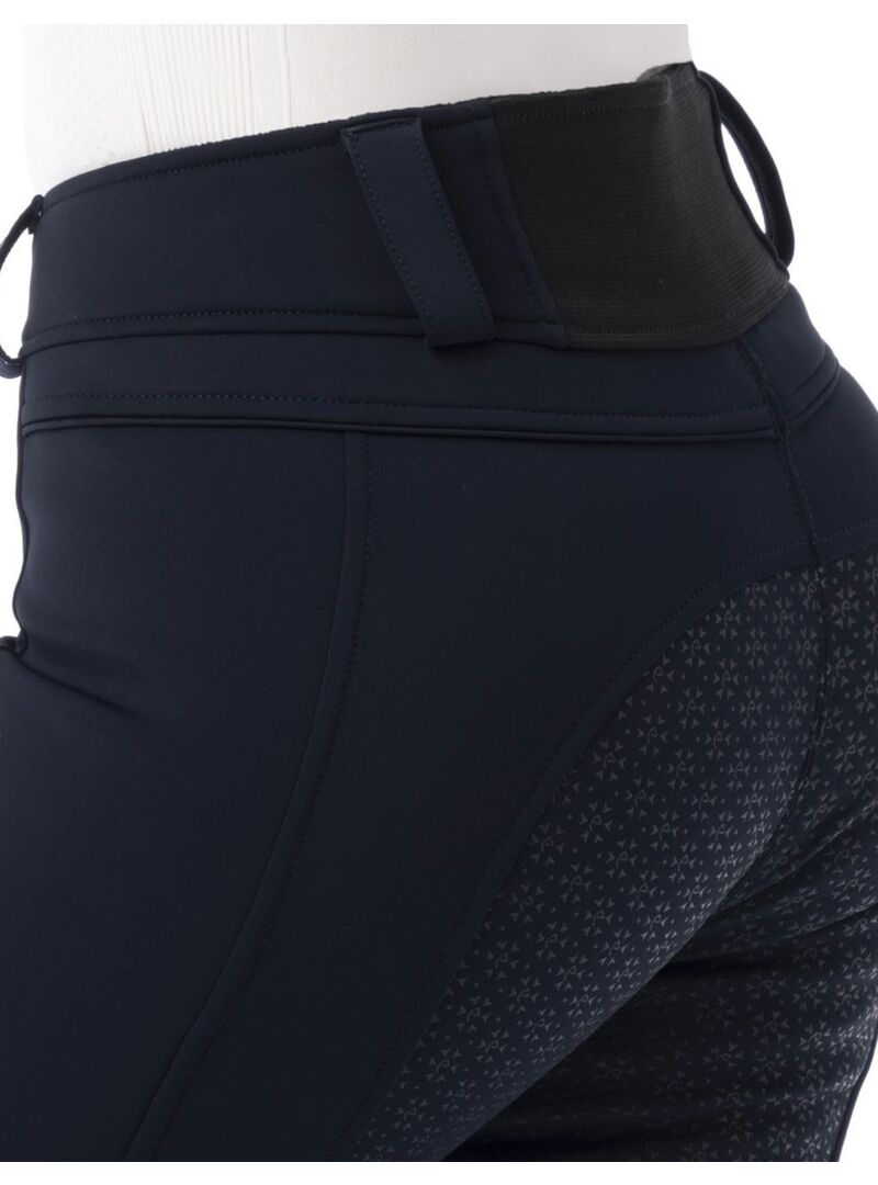 Pantalón Softshell Equithème “Kitzbuhl” con Culera de Silicona Mujer Marino - Equitheme (5)