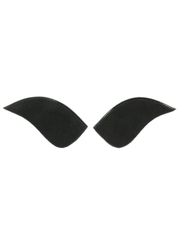 Parches Equithème para Botas “MyPrimera” Negro, Ribete Negro Brillante - Equitheme