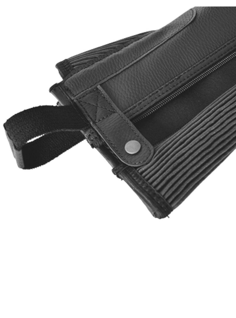 Polaina Lexhis Piel Sintética Negro - Lexhis (2)