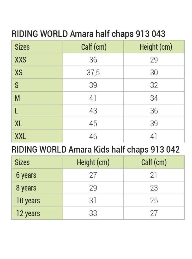 Polainas Riding World Amara Marrón - Riding World (2)