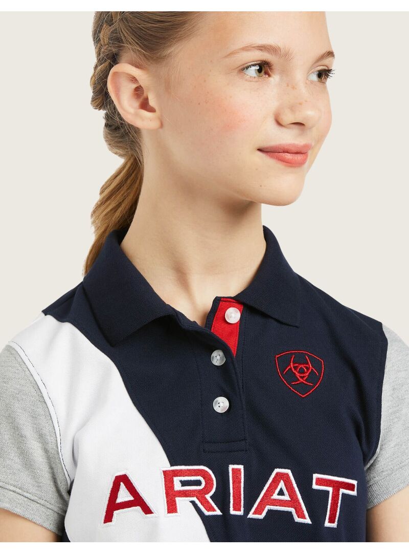 Polo Ariat Taryn Manga Corta Junior Niño/a Team - Ariat (2)
