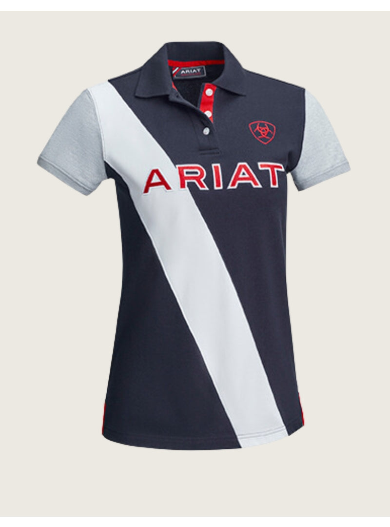 Polo Ariat Taryn Manga Corta Mujer Team - Ariat (2)