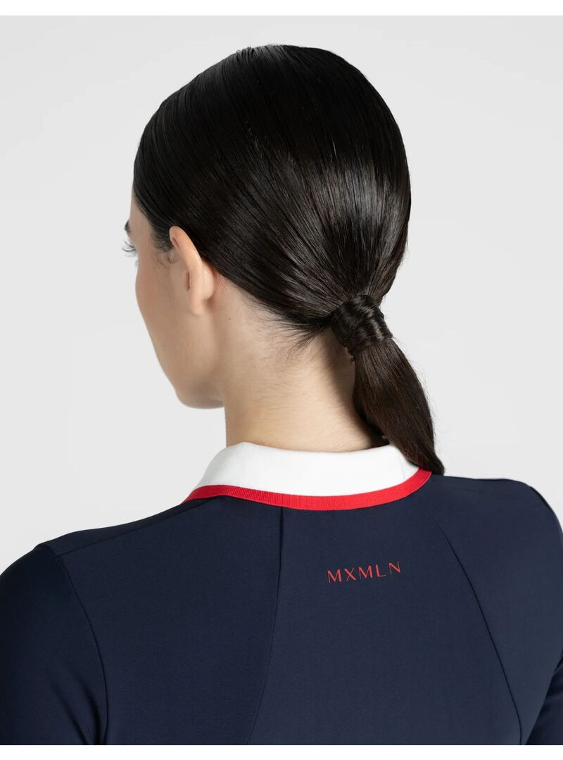 Polo Concept Manga Larga Mujer Marino - Maximilian (4)