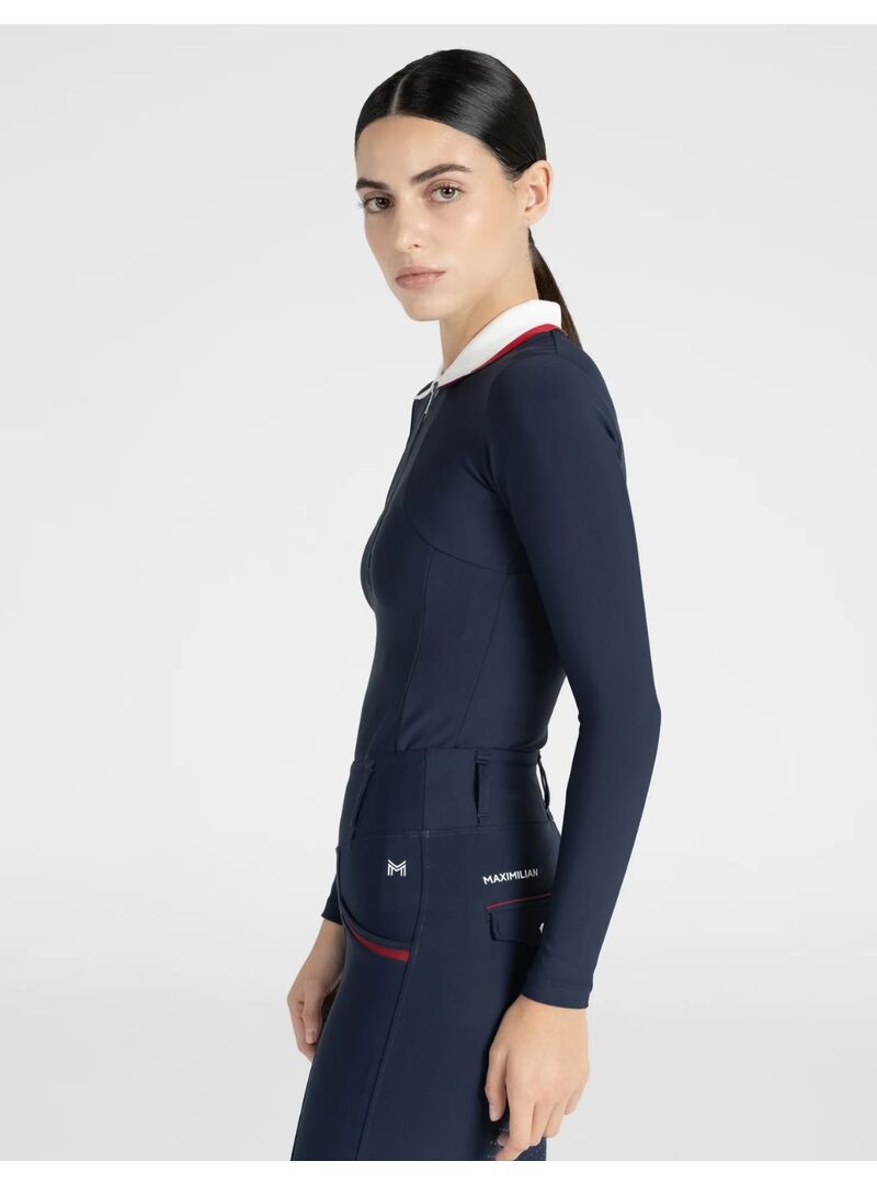 Polo Concept Manga Larga Mujer Marino - Maximilian (6)