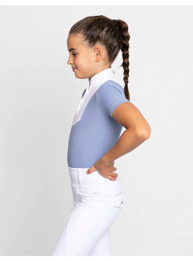 Polo Concurso Maximilian Sienna Junior-Iris Blue - Maximilian (3)