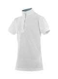 Polo de Malla Equithème 'Betty' Niña Blanco - Equitheme