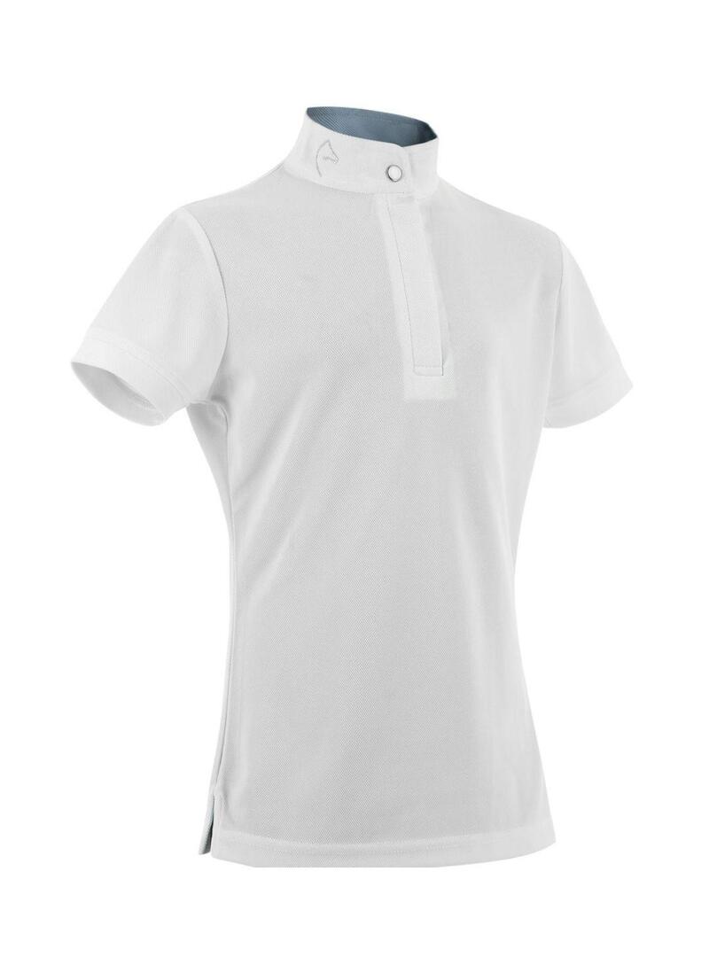 Polo de Malla Equithème 'Betty' Niña Blanco - Equitheme (2)