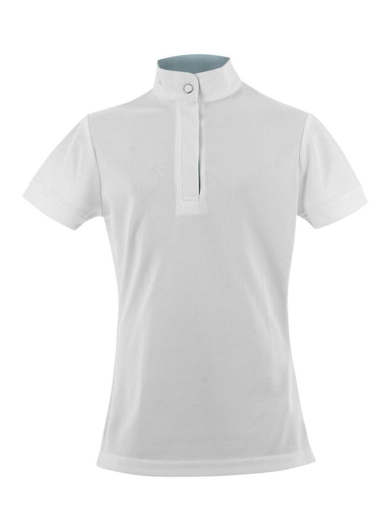 Polo de Malla Equithème 'Betty' Niña Blanco - Equitheme (3)