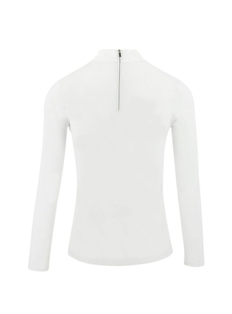 Polo Equithème “Carbourg” Mujer Blanco - Equitheme (4)