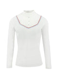 Polo Equithème “Carbourg” Mujer Blanco - Equitheme
