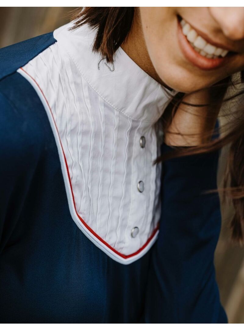 Polo Equithème “Carbourg” Mujer Marino - Equitheme (3)