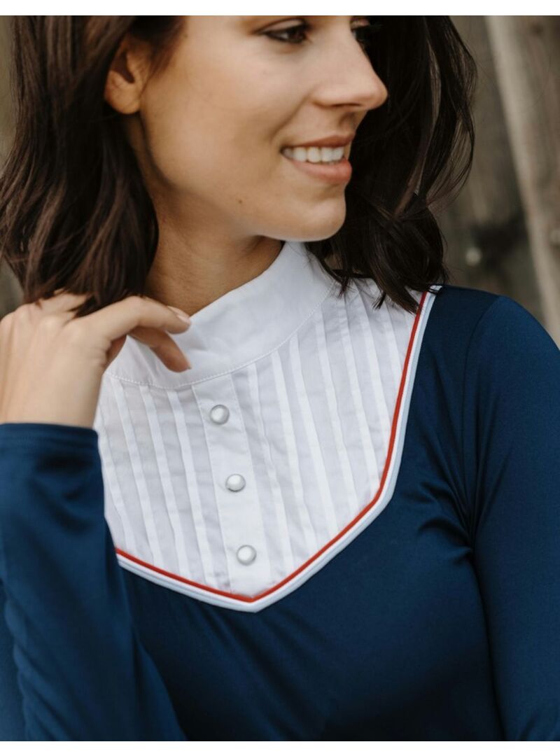 Polo Equithème “Carbourg” Mujer Marino - Equitheme (4)