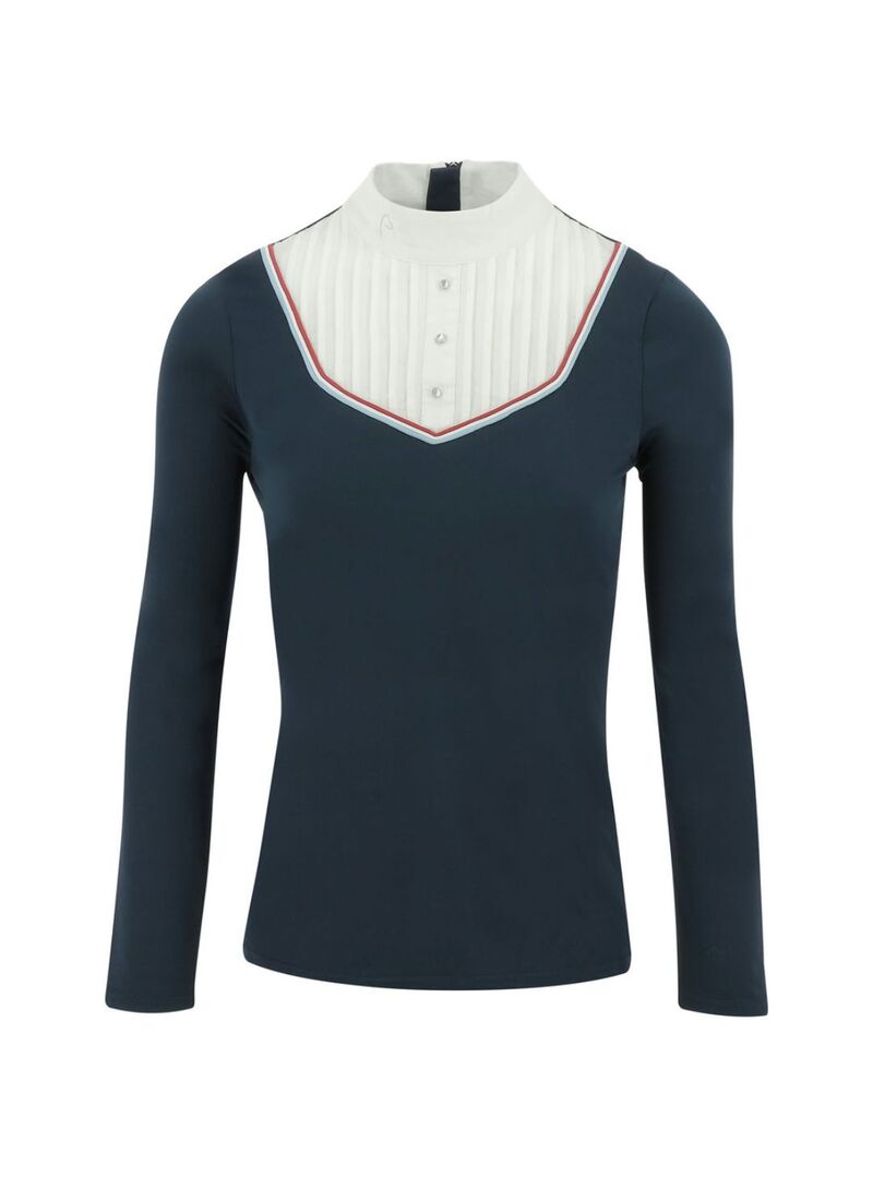 Polo Equithème “Carbourg” Mujer Marino - Equitheme